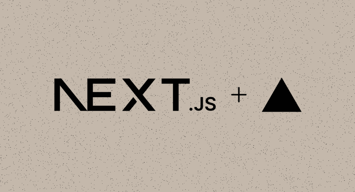 Combined logo of Next.js and Vercel